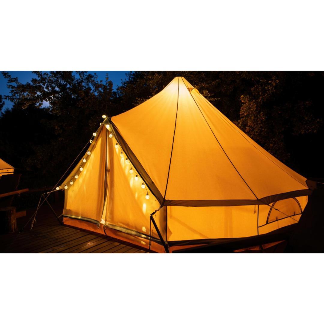 Lodge Tente Les Pommiers Glamping O Rendez-Vous En Demi-Pension Roquefeuil ภายนอก รูปภาพ